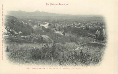 / CPA FRANCE 31 "Panorama sur la vallée de la Garonne à Saint Martory"