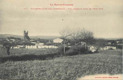 / CPA FRANCE 31 "Villefranche de Lauragais, vue générale prise du petit Jean"