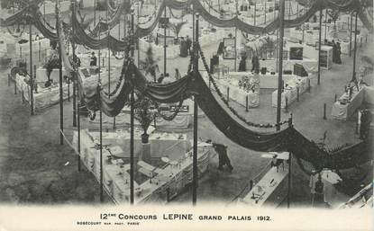 CPA FRANCE 75 "Paris, 12ème concours Lépine, grand palais, 1912" 