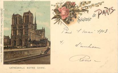 CPA FRANCE 75 "Paris, Cathédrale Notre Dame"