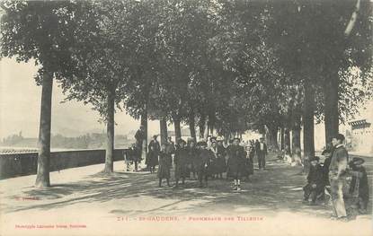 / CPA FRANCE 31 "Saint Gaudens, promenade des tilleuls"