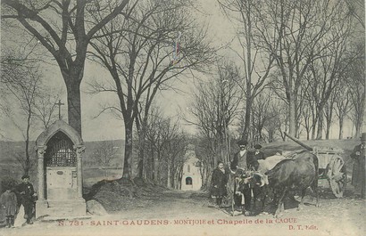 / CPA FRANCE 31 "Saint Gaudens, Montjoie et chapelle de la Caoue"