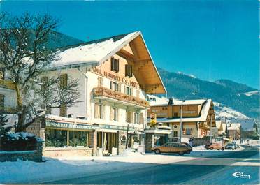 / CPSM FRANCE 74 "La Chapelle d'Abondance, hôtel des Cornettes et l'ensoleillé"