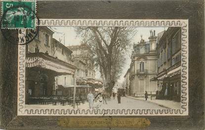 CPA FRANCE 13 "Salon de Provence, le grand café de l'Athénée"