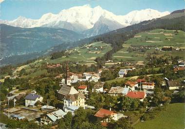 / CPSM FRANCE 74 "Combloux et le massif du Mont Blanc"