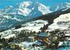 / CPSM FRANCE 74 "Combloux et le massif du Mont Blanc "