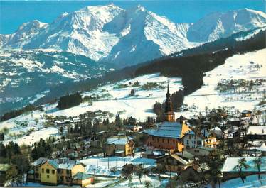 / CPSM FRANCE 74 "Combloux et le massif du Mont Blanc "