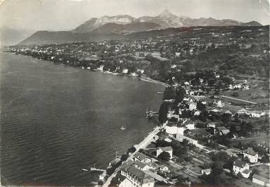 / CPSM FRANCE 74 "Amphion Les Bains, vue générale aérienne"