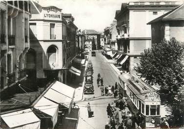 / CPSM FRANCE 74 "Annemasse, rue de la gare"