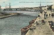 13 Bouch Du Rhone CPA FRANCE 13 "Martigues, le port de Ferrière et le pont tournant"