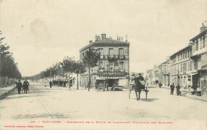 / CPA FRANCE 31 "Toulouse, carrefour de la route de Launaguet"