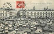 31 Haute Garonne / CPA FRANCE 31 "Toulouse, la place du capitole et son marché"