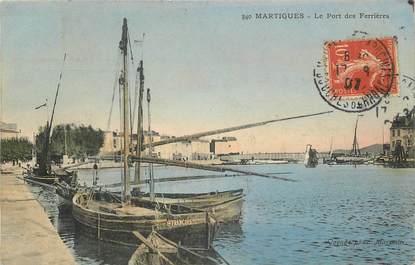 CPA FRANCE 13 "Martigues, le port des Ferrières"
