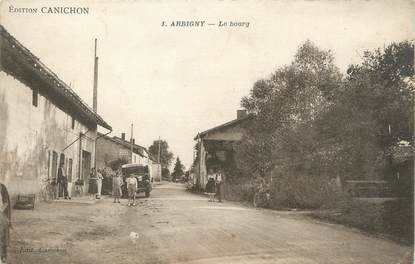 / CPA FRANCE 01 "Arbigny, le bourg"