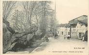 01 Ain / CPA FRANCE 01 "Ambronay, chemin de la gare"