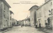 01 Ain / CPA FRANCE 01 "Ambronay, entrée du bourg"