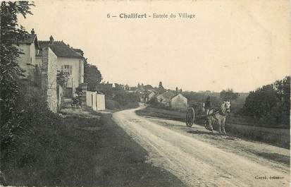 CPA FRANCE 77 "Chalifert, entrée du village"