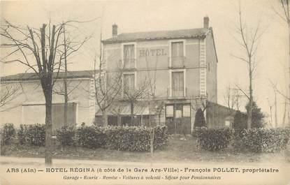 / CPA FRANCE 01 "Ars, hôtel Régina"