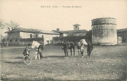 / CPA FRANCE 01 "Balan, ferme Saint Marc"
