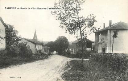 / CPA FRANCE 01 "Baneins, route de Chatillon sur Chalaronne"