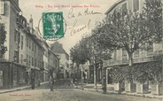 01 Ain / CPA FRANCE 01 "Belley, rue Saint Martin"