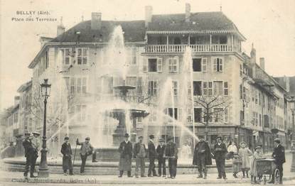 / CPA FRANCE 01 " Belley, place des Terreaux "