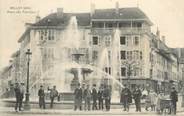 01 Ain / CPA FRANCE 01 " Belley, place des Terreaux "