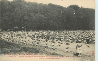 / CPA FRANCE 01 "Bourg, concours interrégional de la fédération des Patronages de France du Sud Est"