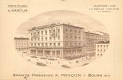 01 Ain / CPA FRANCE 01 "Bourg, Grands Magasins A. Ponçon"