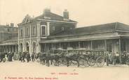 01 Ain / CPA FRANCE 01 "Bourg, la gare"