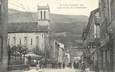 / CPA FRANCE 01 "Bellegarde, église et rue de la république"