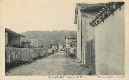 / CPA FRANCE 01 "Beynost, quartier Saint Pierre"