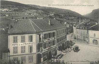 / CPA FRANCE 01 "Chatillon de Michaille, place centrale"