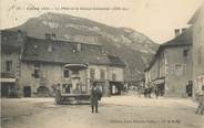 01 Ain / CPA FRANCE 01 "Culoz, la place et le grand colombier"