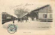 01 Ain / CPA FRANCE 01 "Culoz, la gare"