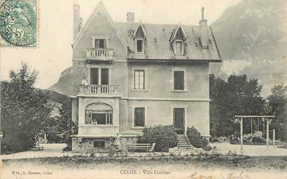 / CPA FRANCE 01 "Culoz, villa Couibes"