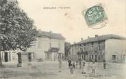 01 Ain / CPA FRANCE 01 "Drulliat, la place"