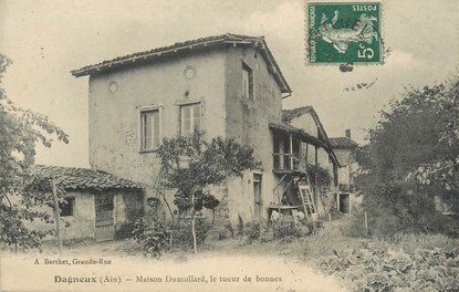 / CPA FRANCE 01 "Dagneux, maison Dumollard"