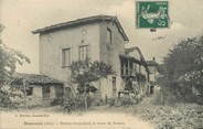 01 Ain / CPA FRANCE 01 "Dagneux, maison Dumollard"