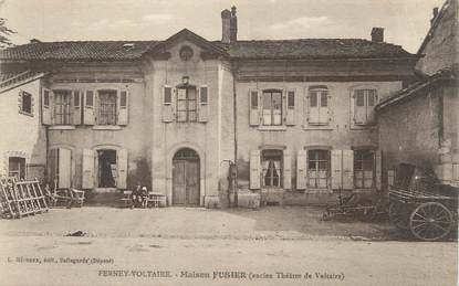 / CPA FRANCE 01 "Ferney Voltaire, maison Fusier"