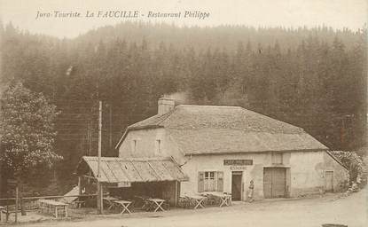 / CPA FRANCE 01 "La Faucille, restaurant Philippe"