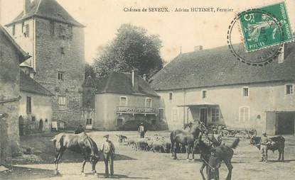 CPA FRANCE  70 "Chateau de Seveux, fermier"