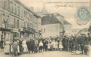 70 Haute SaÔne CPA FRANCE  70 "Saint Loup sur Sémouse, la grande rue un jour de manoeuvres"