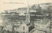 19 Correze CPA FRANCE 19 "Tulle, la cathédrale et le lycée"