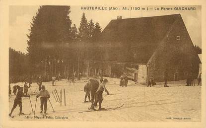 / CPA FRANCE 01 "Hauteville, la ferme Guichard"