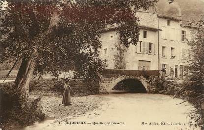 / CPA FRANCE 01 "Jujurieux, quartier de Secheron"