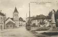 / CPA FRANCE 01 "Lhuis, la place de l'église et le monument"