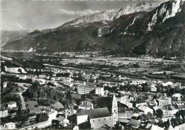 / CPSM FRANCE 74 "Bonneville, vue générale aérienne"