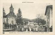 01 Ain / CPA FRANCE 01 "Magnieu, devant le monument aux morts, les élèves des écoles"