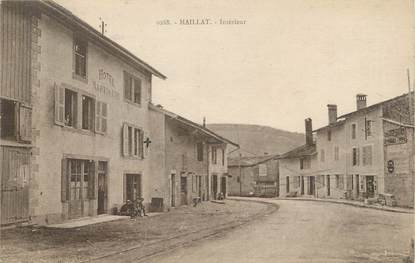 / CPA FRANCE 01 "Maillat, intérieur"